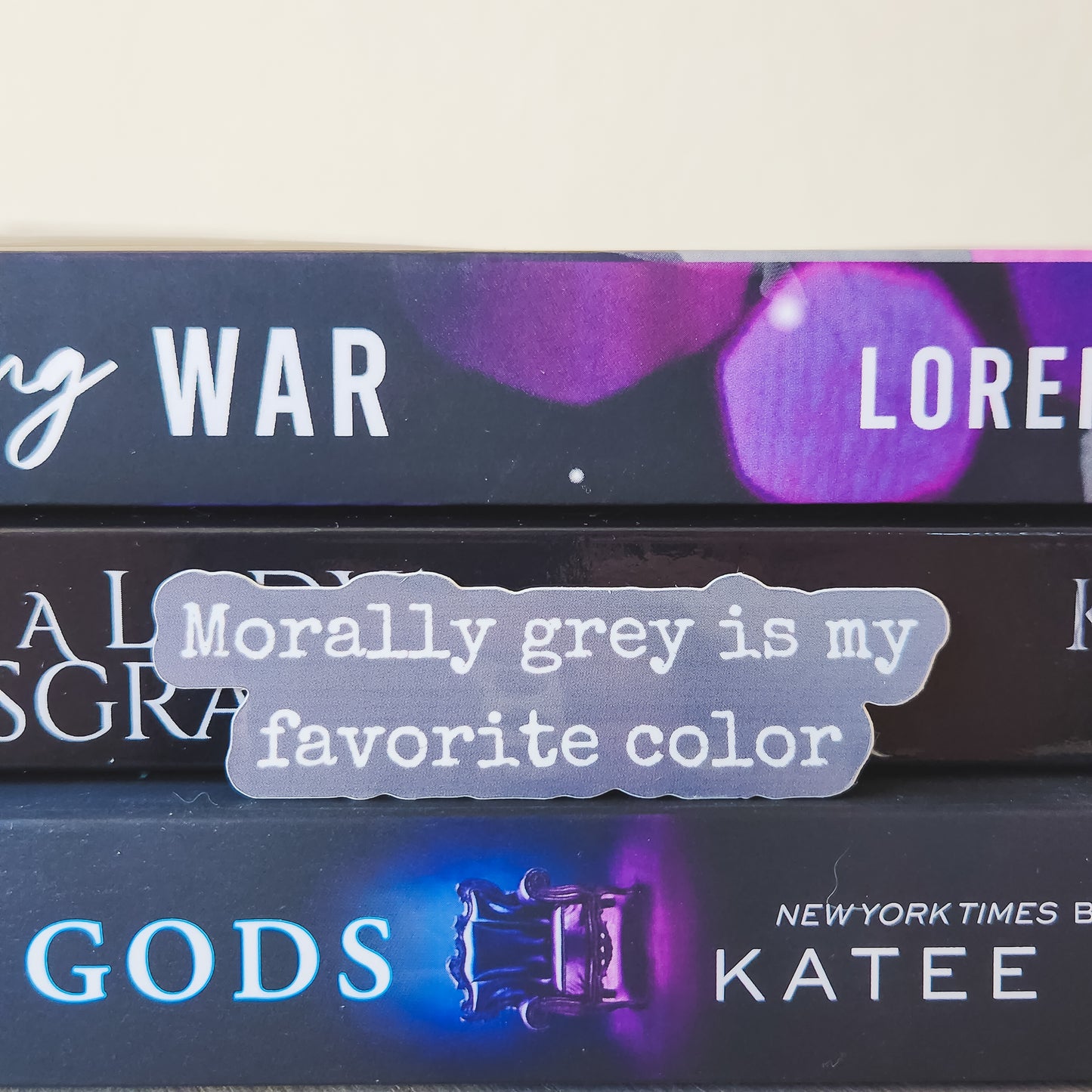 Morally Grey Sticker