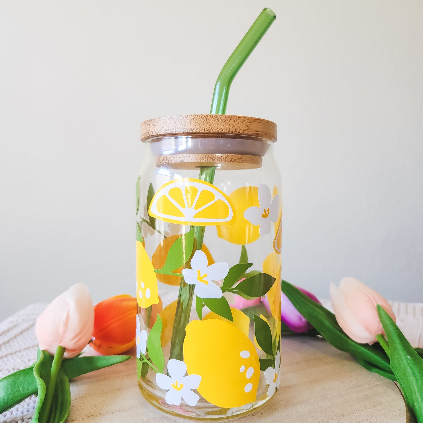 Lemons & Flowers Cup