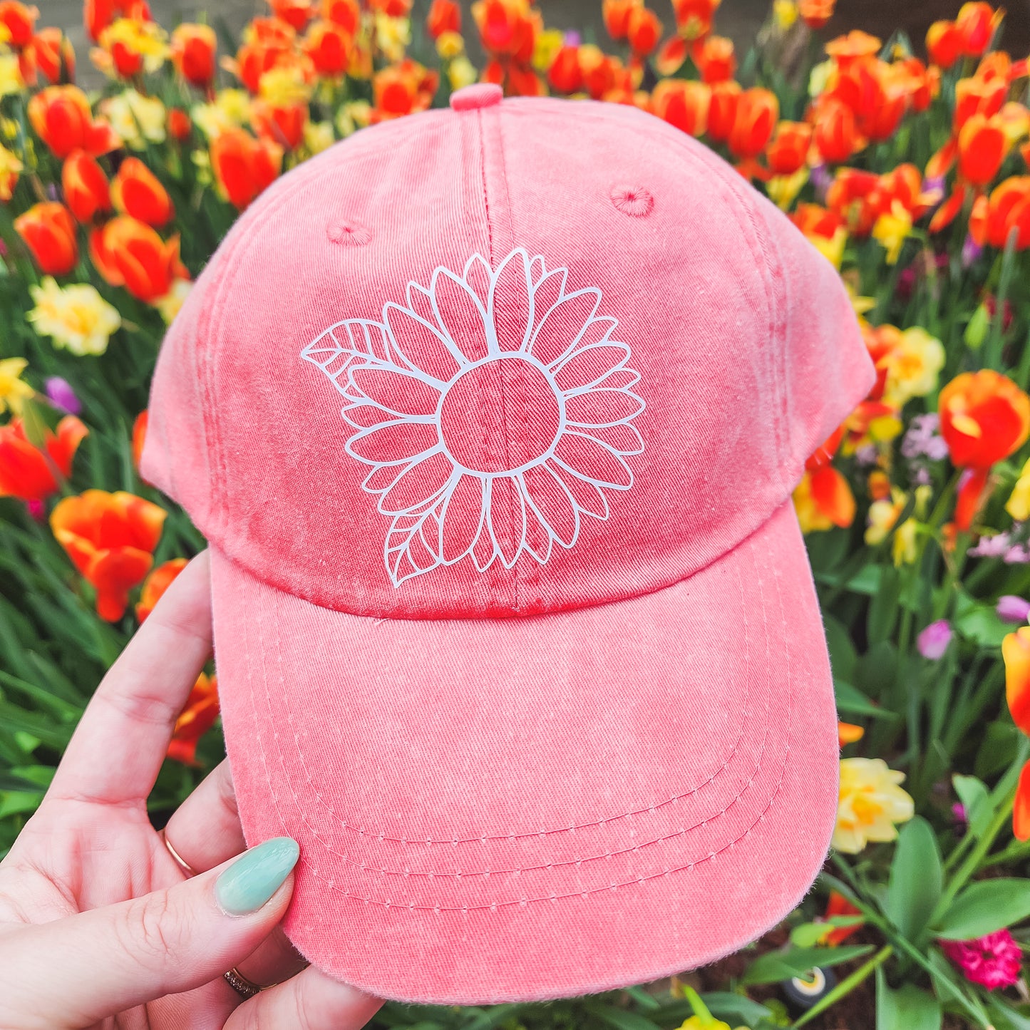 Sunflower Pigment Dyed Hat