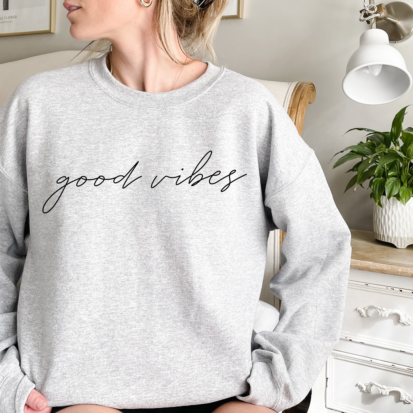 Good Vibes Crewneck