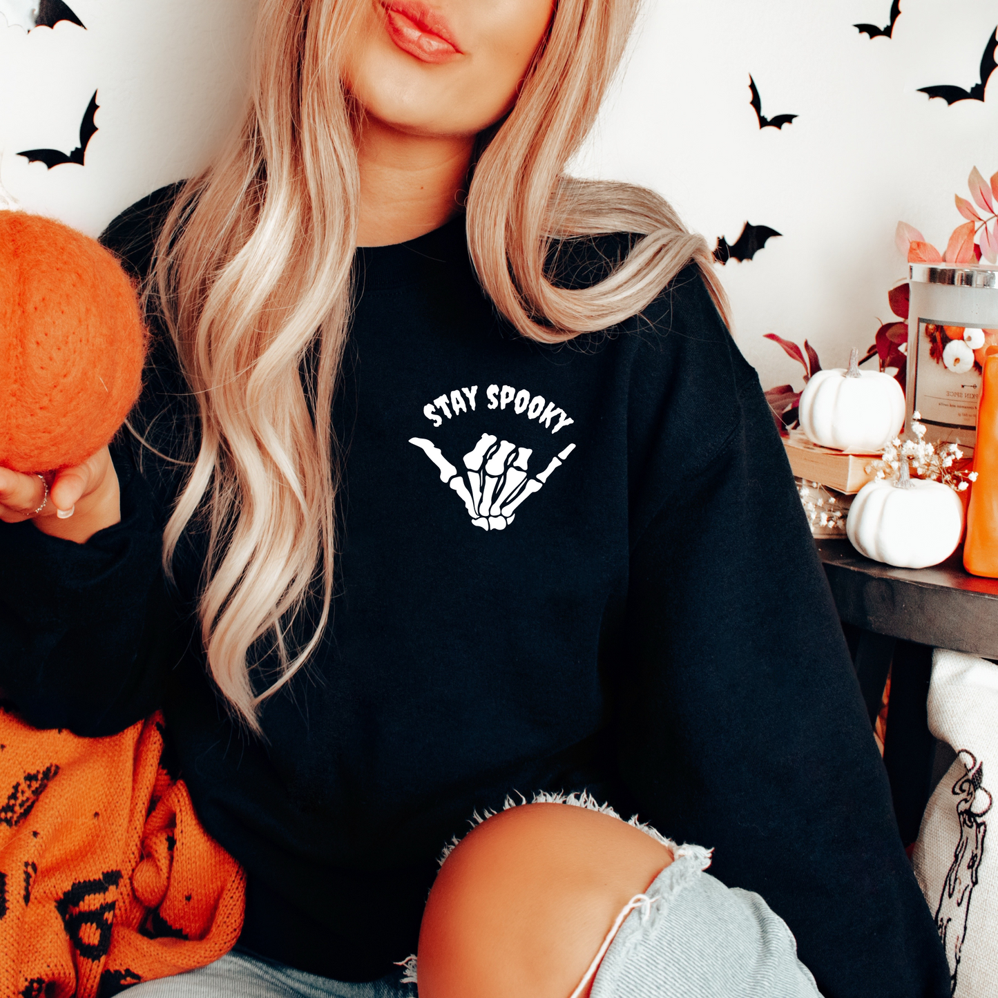 Stay Spooky Skeleton Sweatshirt