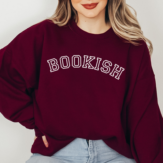 Varsity Bookish Crewneck Sweatshirt