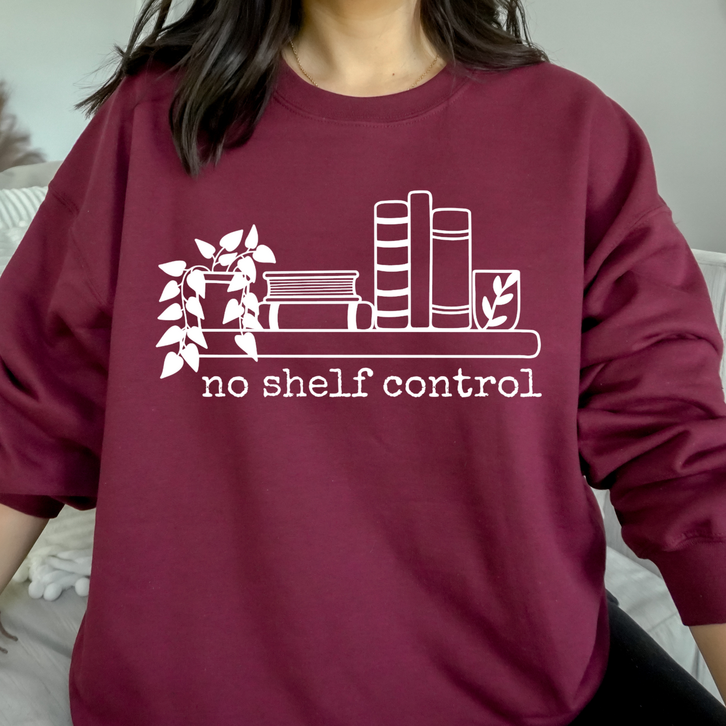 No Shelf Control Bookish Sweatshirt