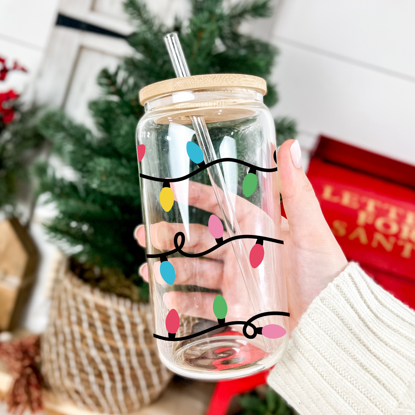 Christmas Lights Cup
