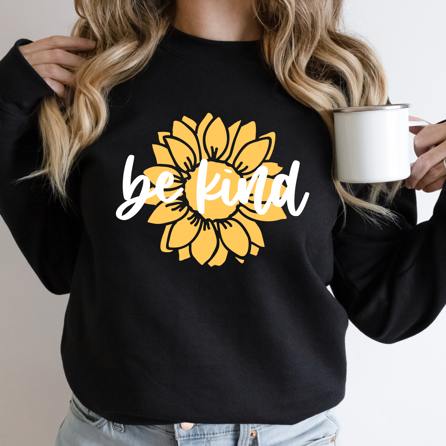 Be Kind Sunflower Sweatshirt
