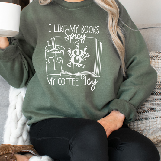 Spicy & Icy Bookish Sweatshirt