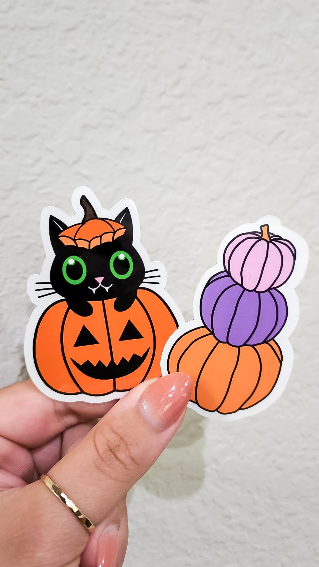 Black Cat Jack-O-Lantern Sticker