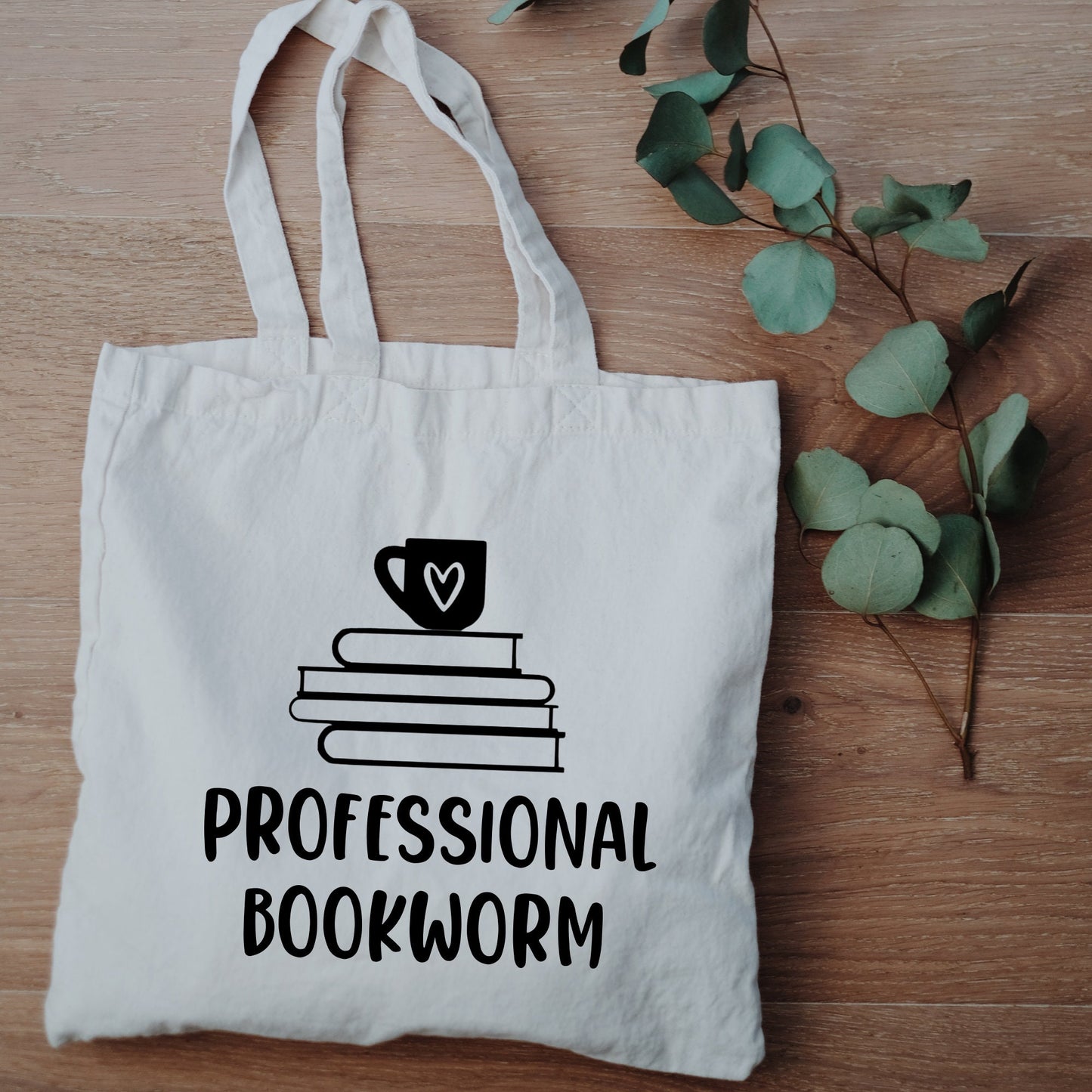 Professional Bookworm Tote Bag
