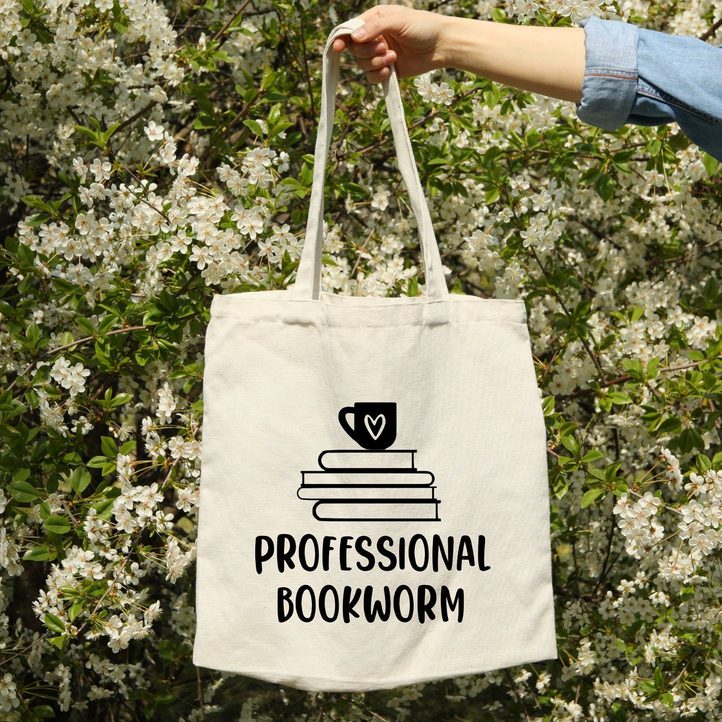 Professional Bookworm Tote Bag