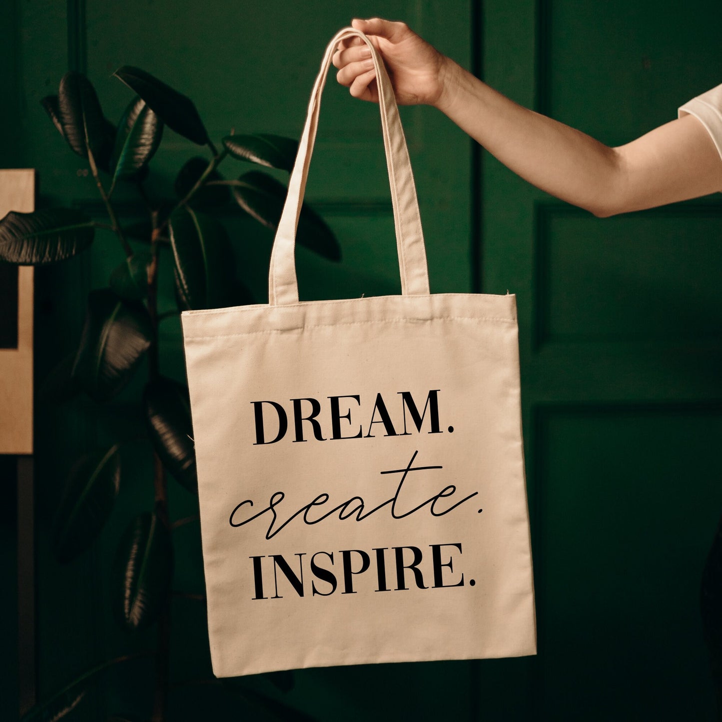 Dream Create Inspire Tote Bag