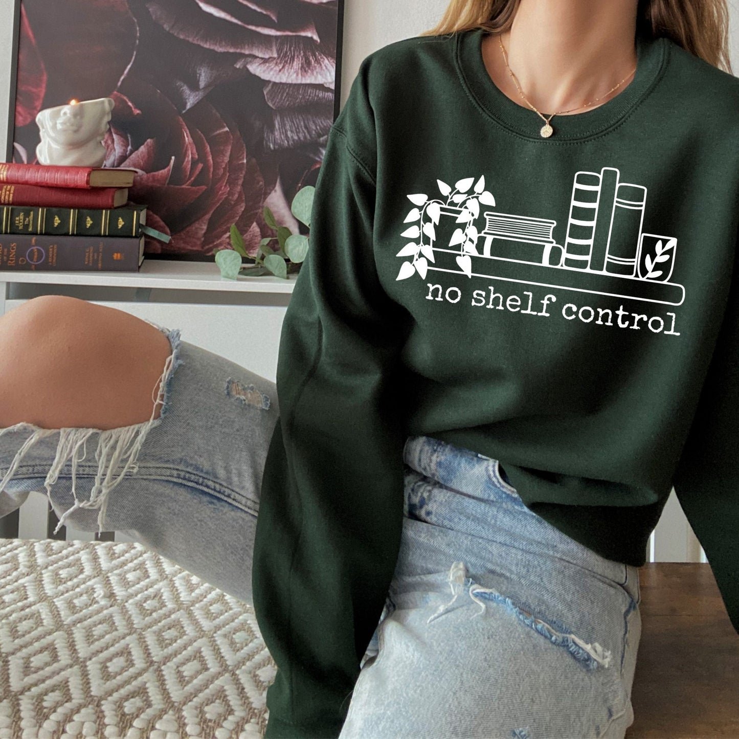 No Shelf Control Bookish Sweatshirt