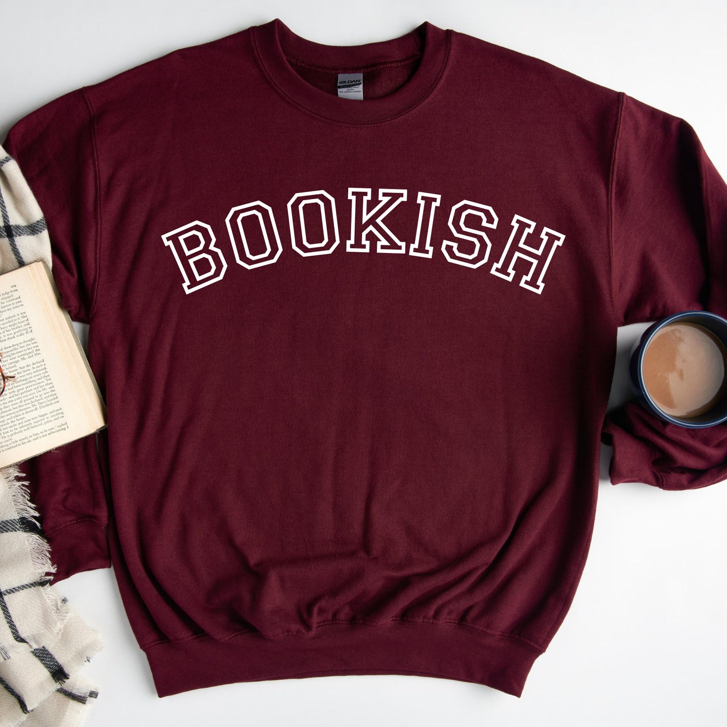 Varsity Bookish Crewneck Sweatshirt