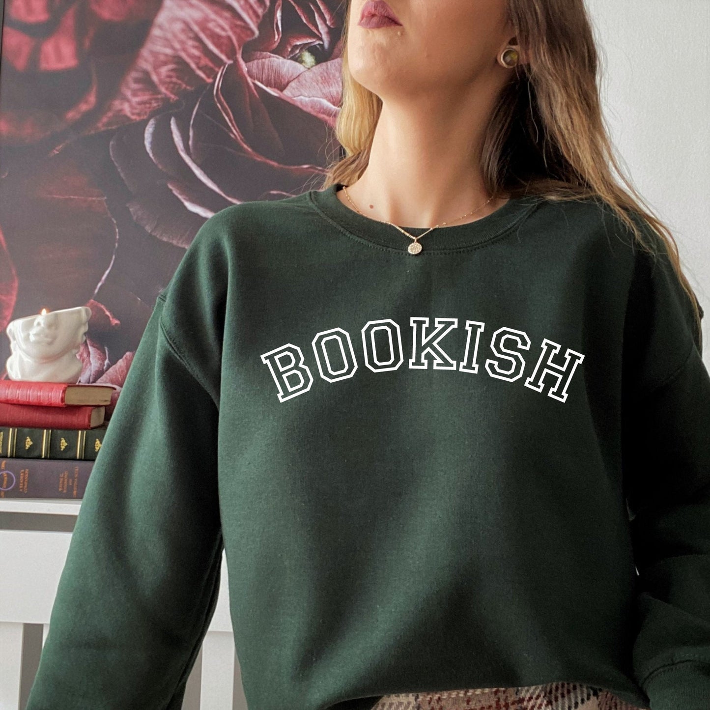 Varsity Bookish Crewneck Sweatshirt