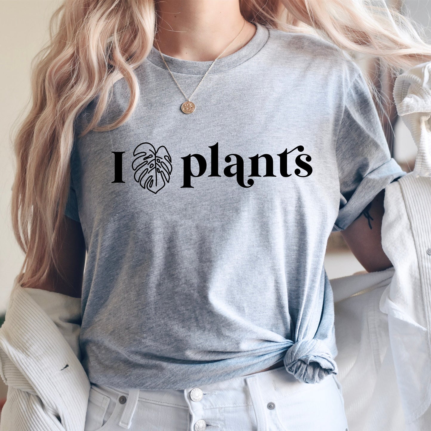 I Love Plants Monstera T-Shirt