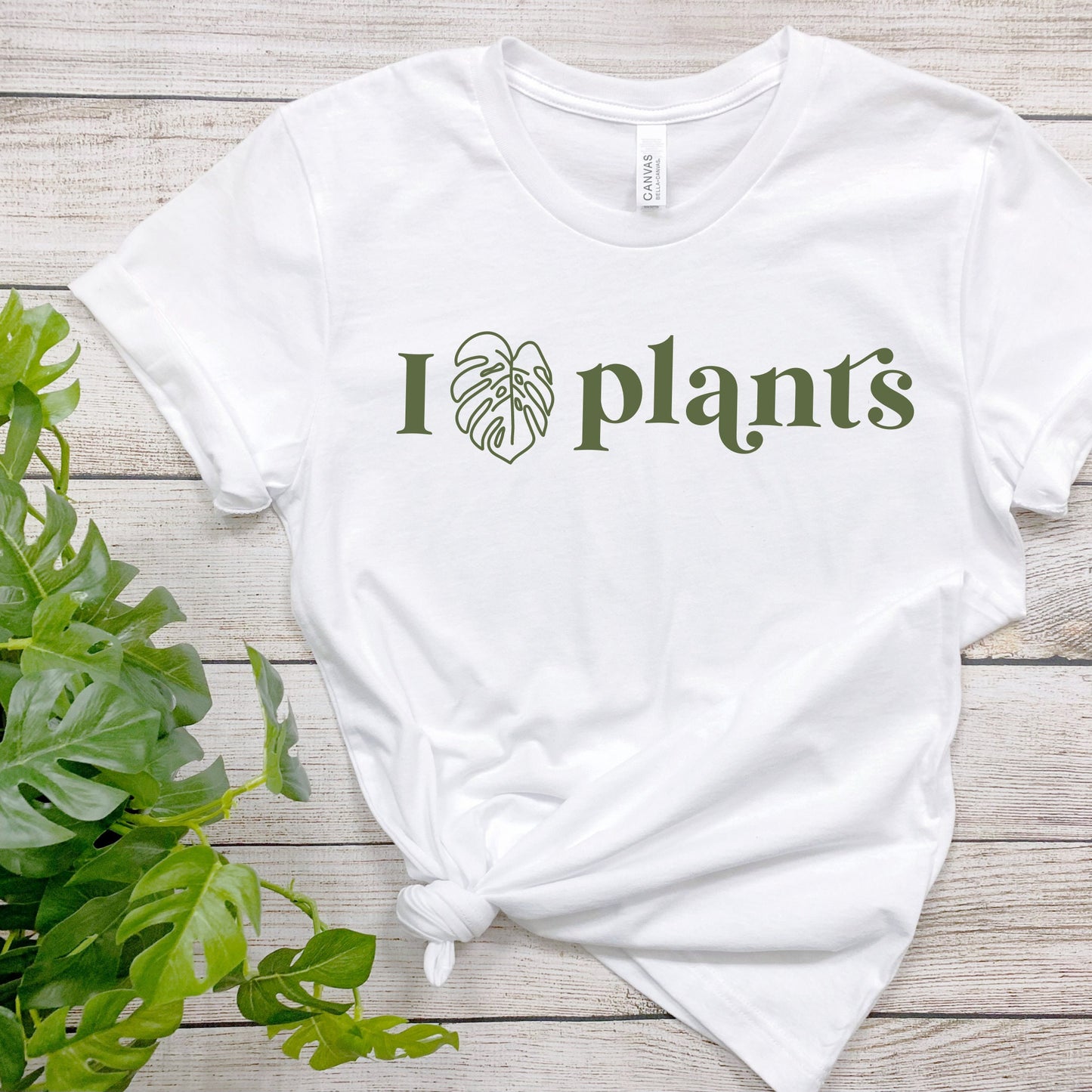 I Love Plants Monstera T-Shirt