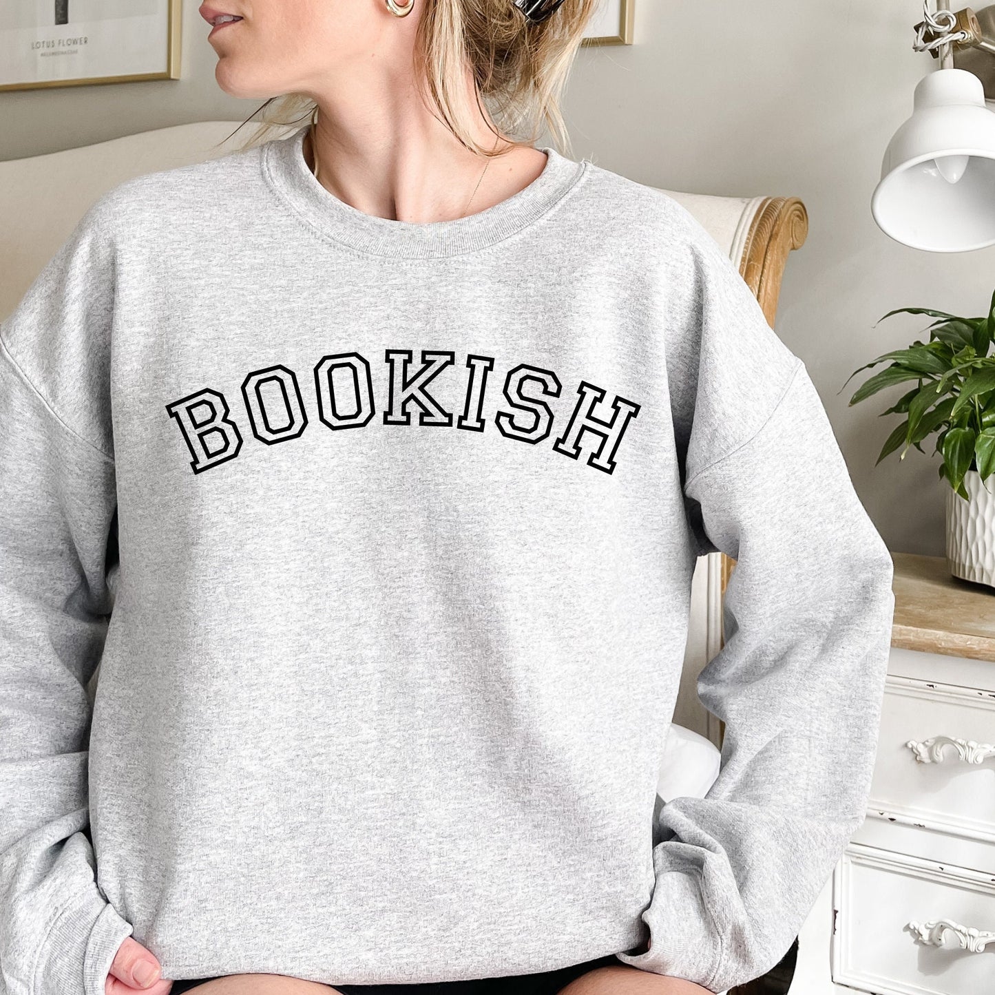 Varsity Bookish Crewneck Sweatshirt