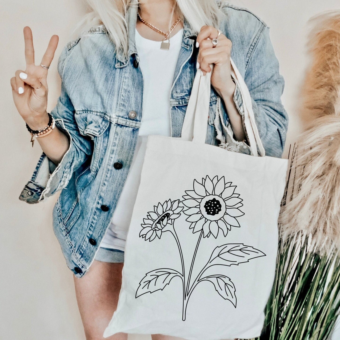 Sunflowers Canvas Tote Bag
