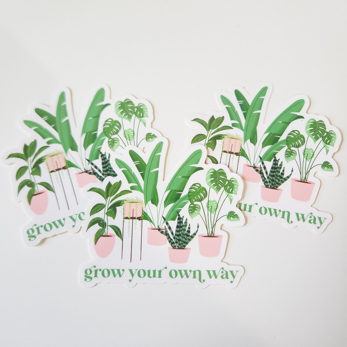 Grow Your Own Way Plants Sticker
