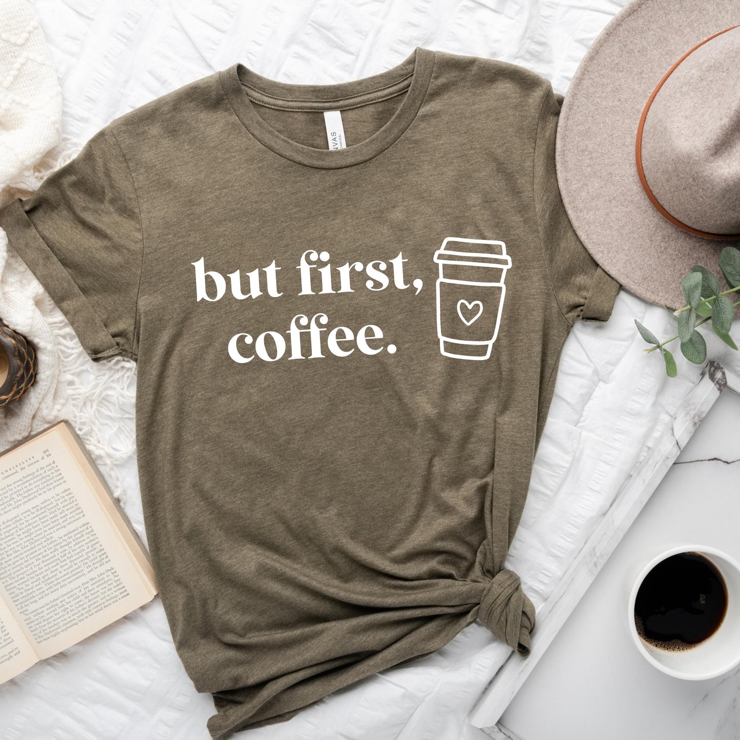 But First, Coffee T-shirt