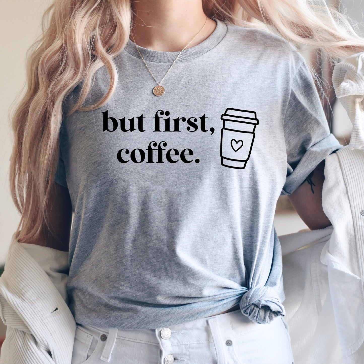 But First, Coffee T-shirt
