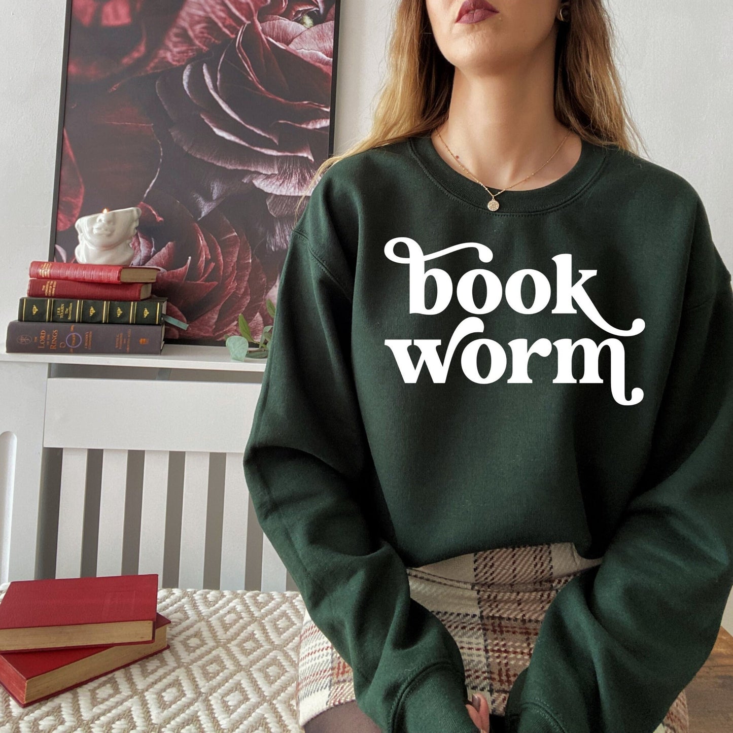 Book Worm Sweatshirt