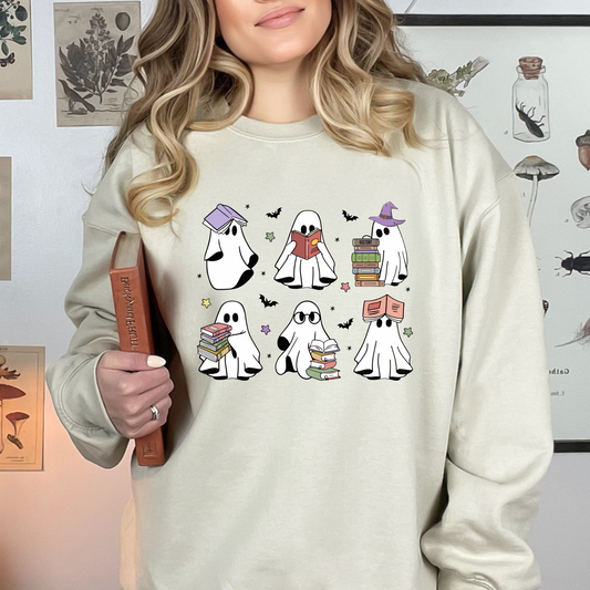 Bookish Ghostie Squad Sweatshirt