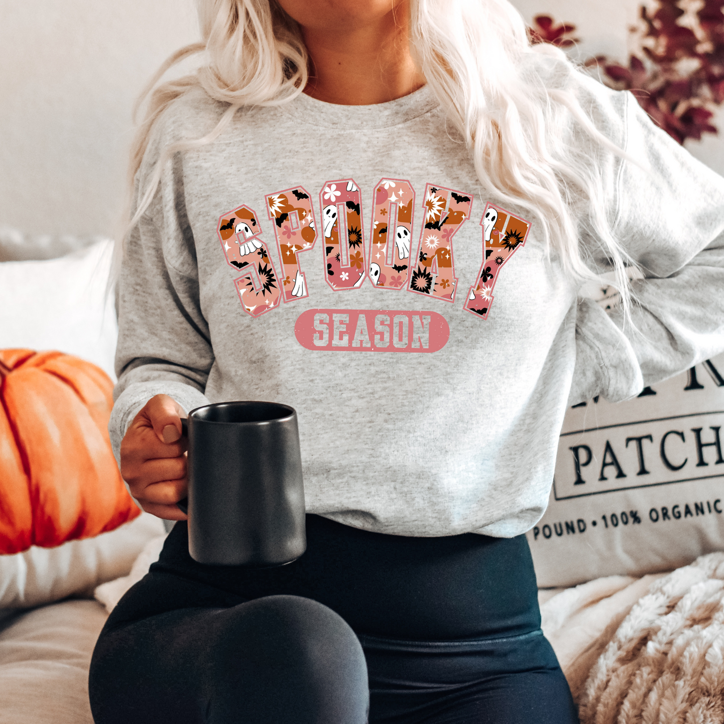 Varsity Spooky Season Sweatshirt