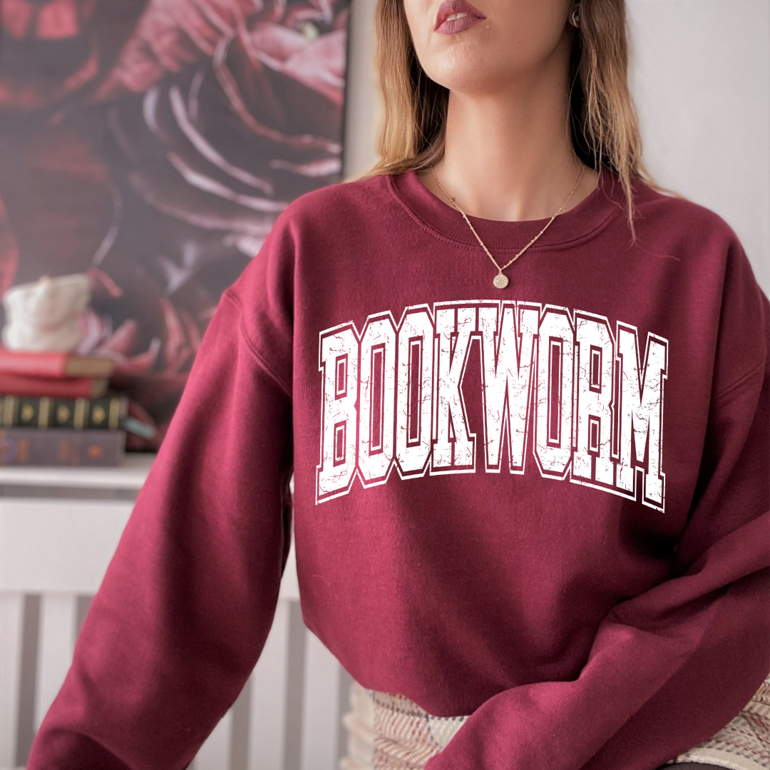 Varsity Bookworm Crewneck Sweatshirt