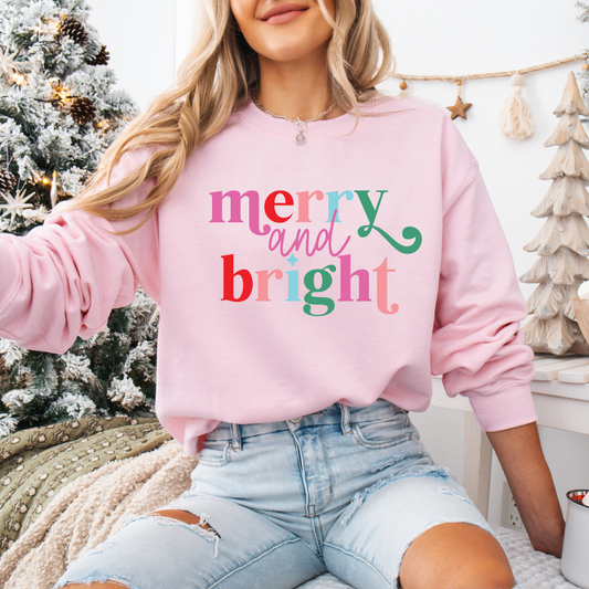 Merry & Bright Sweatshirt