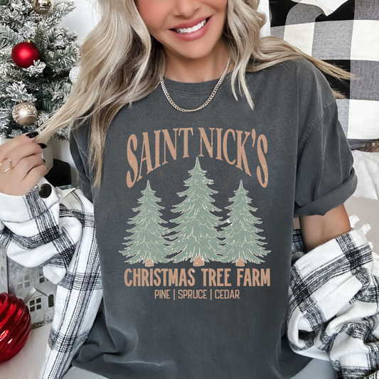 Saint Nick's Tree Farm T-Shirt