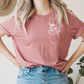 Floral Pocket Mauve Tee