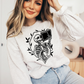 Skeleton Book Lover Sweatshirt