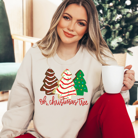 Snack Cakes Oh Christmas Tree Sweatshirt