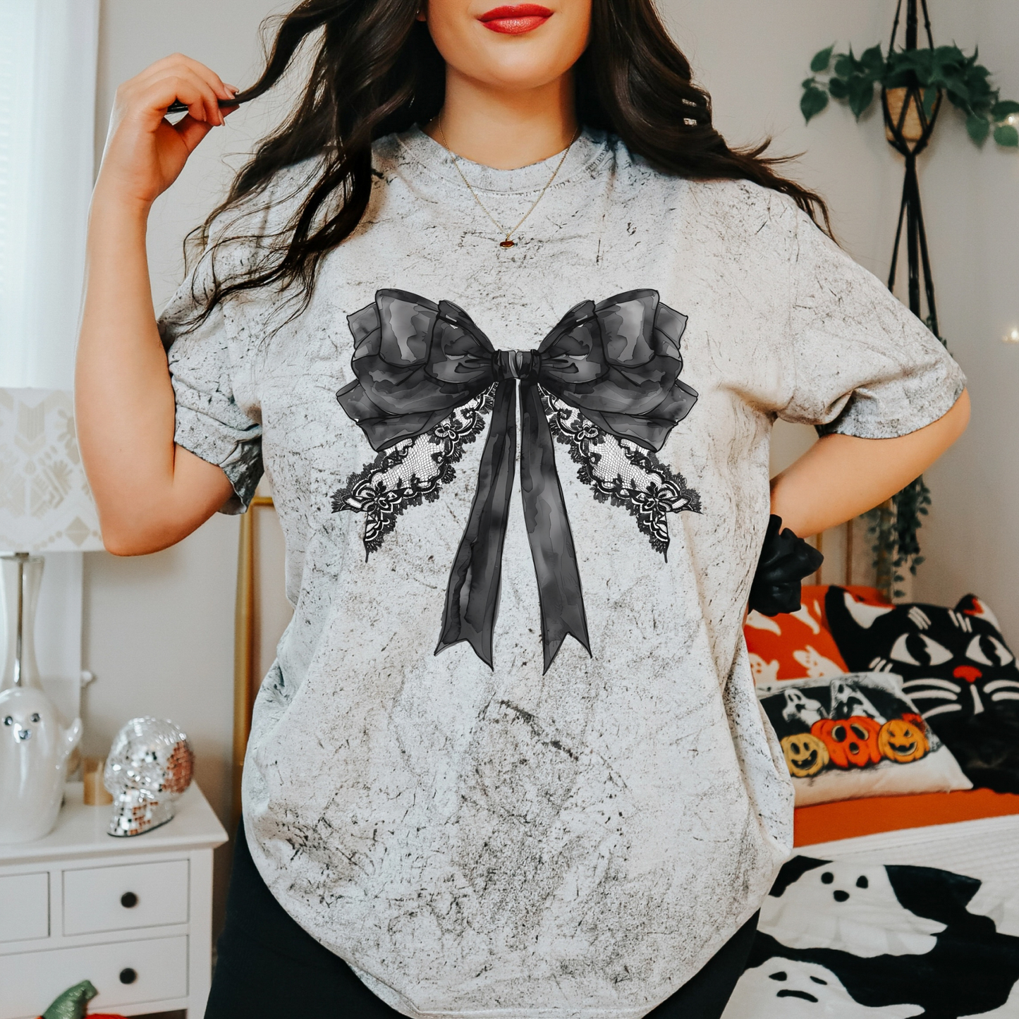 Coquette Bow Smoke Tee