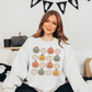 Retro Daisy Pumpkins Sweatshirt