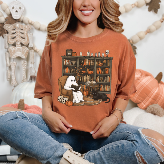 Spooky Library Tee