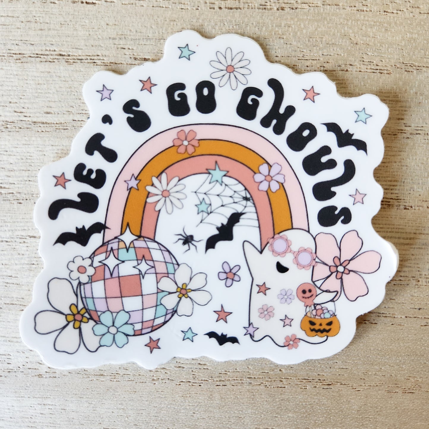 Let's Go Ghouls Sticker