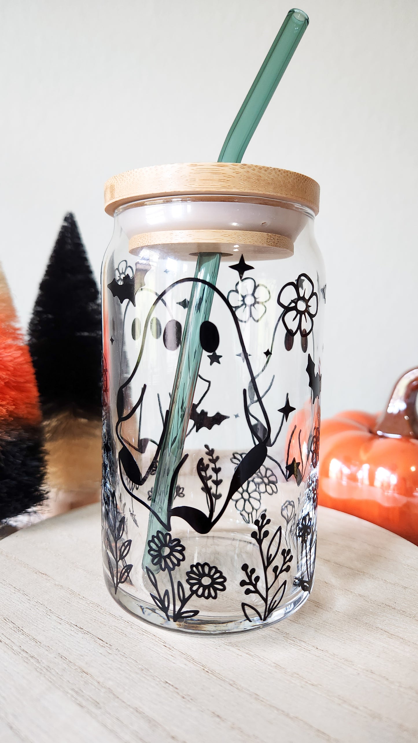 Boho Ghosties Halloween Cup