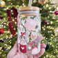 Hallmark Christmas Vibes Glass Cup