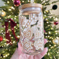 Gingerbread Cookies Glass Cup