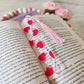 Lollipop Hearts Valentine Bookmark