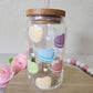 Macaron Hearts Valentine Glass Cup