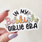 Bookish Girlie Era Sticker