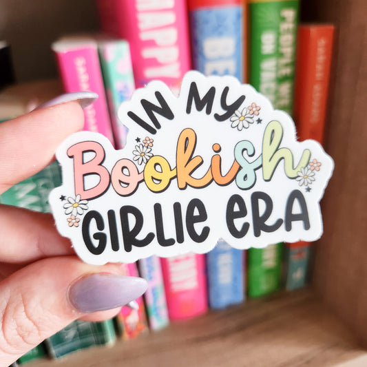 Bookish Girlie Era Sticker