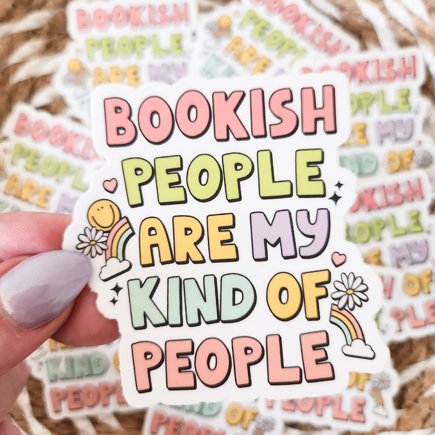 Bookish People Sticker