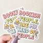 Bookish People Sticker