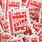Extra Spicy Books Sticker