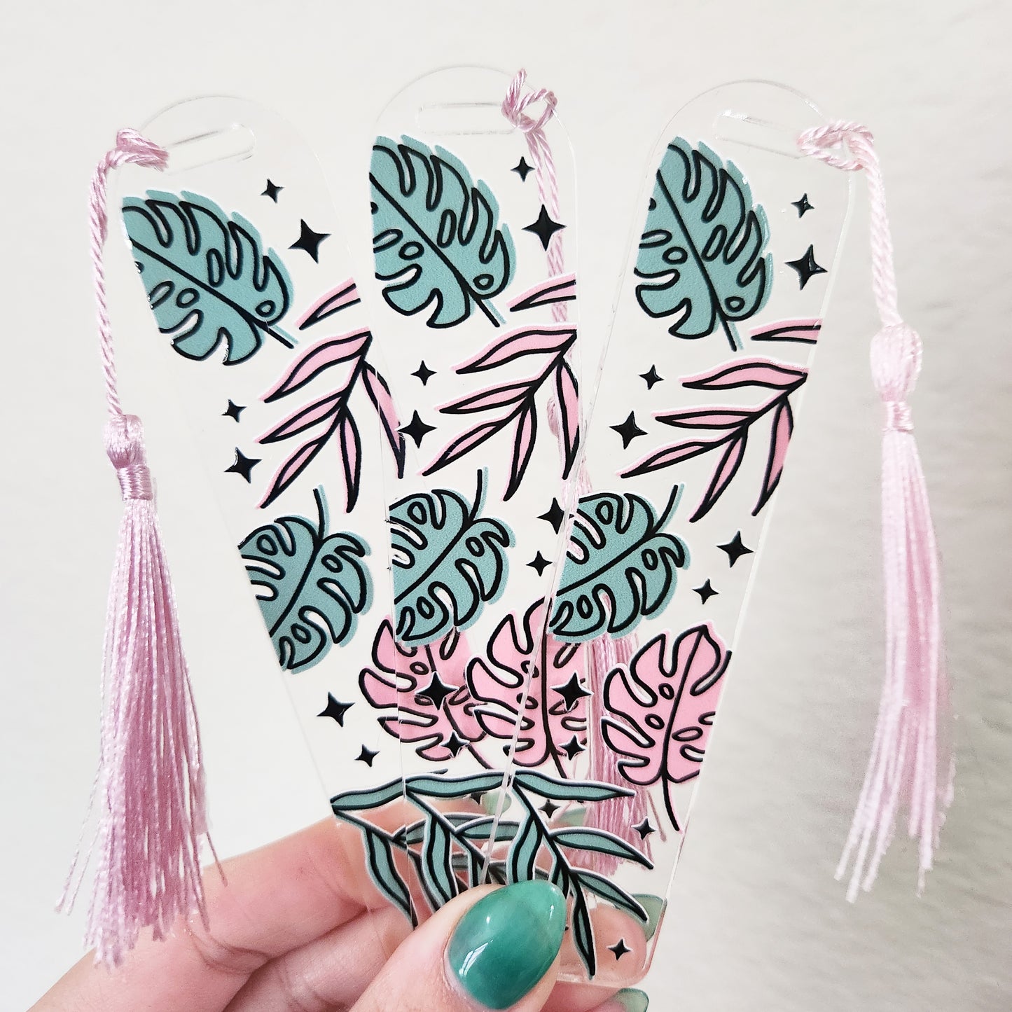 Monstera Tropical Bookmark