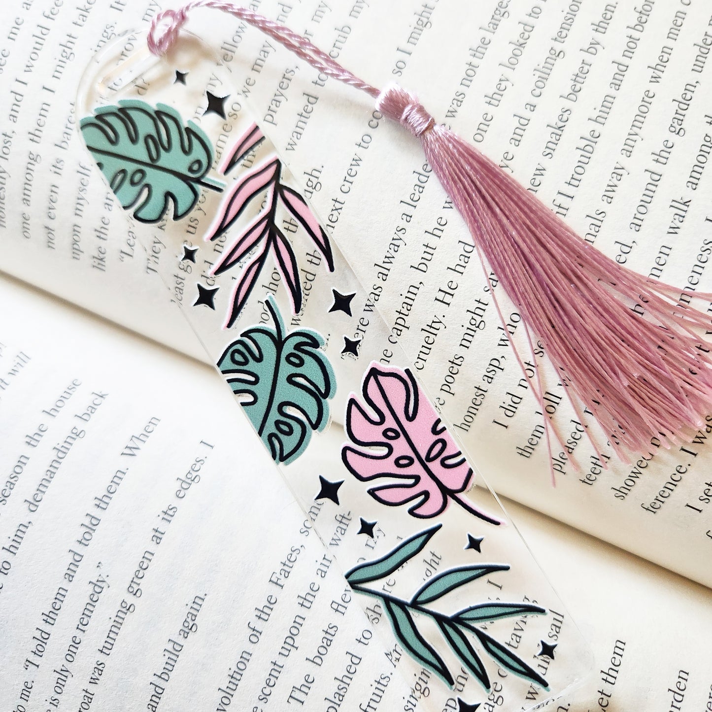 Monstera Tropical Bookmark