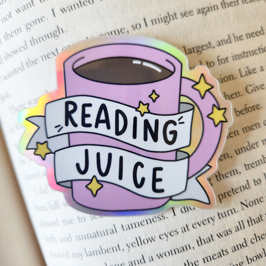 Reading Juice Sticker